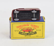 Matchbox Lesney 69 Nestlé's Van GPW/B4 box Virtually Mint/Nice box