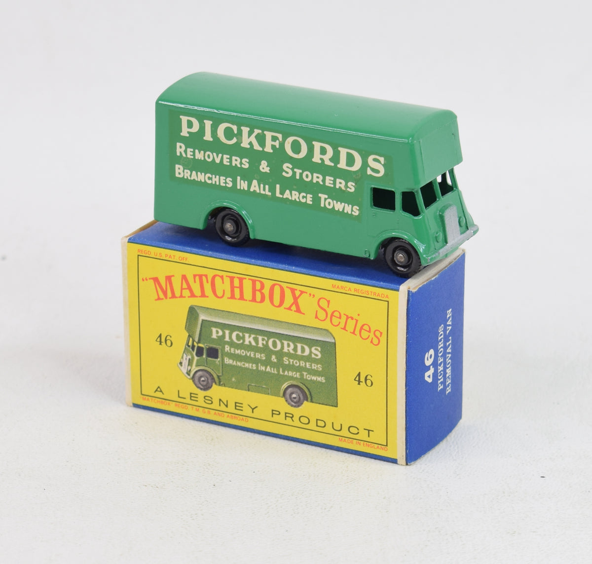 Matchbox Lesney 46 Pickfords BPW/D box Virtually Mint/Nice box