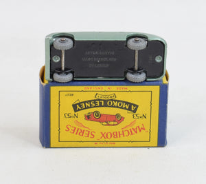 Matchbox Lesney 53 Aston Martin MW/B2 box Virtually Mint/Nice box