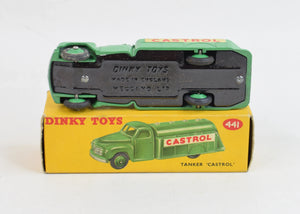 Dinky toys 441 'Castrol' Tanker Virtually Mint/Boxed