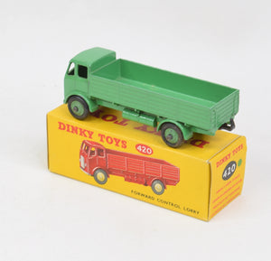 Dinky toys 420 Forward Control Virtually Mint/Lovely box (Green with green hubs)