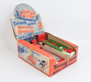 Tri-ang Minic Push & Go Service Set Virtually Mint/Boxed