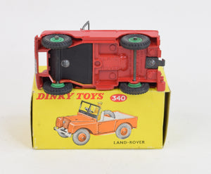 Dinky toy 340 Land-Rover Virtually Mint/Boxed "Webb Collection"