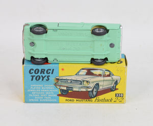 Corgi toys 320 Mustang Virtually Mint/Boxed