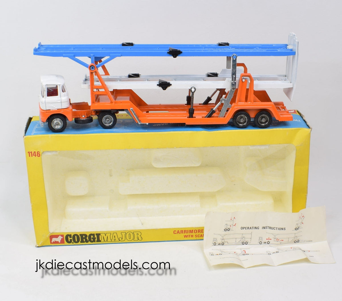 Corgi Toys 1146 Carrimore Tri-Deck Virtually Mint/Boxed
