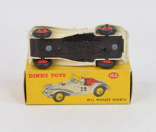 Dinky toys 108 M.G Midget Sports Virtually Mint/Boxed