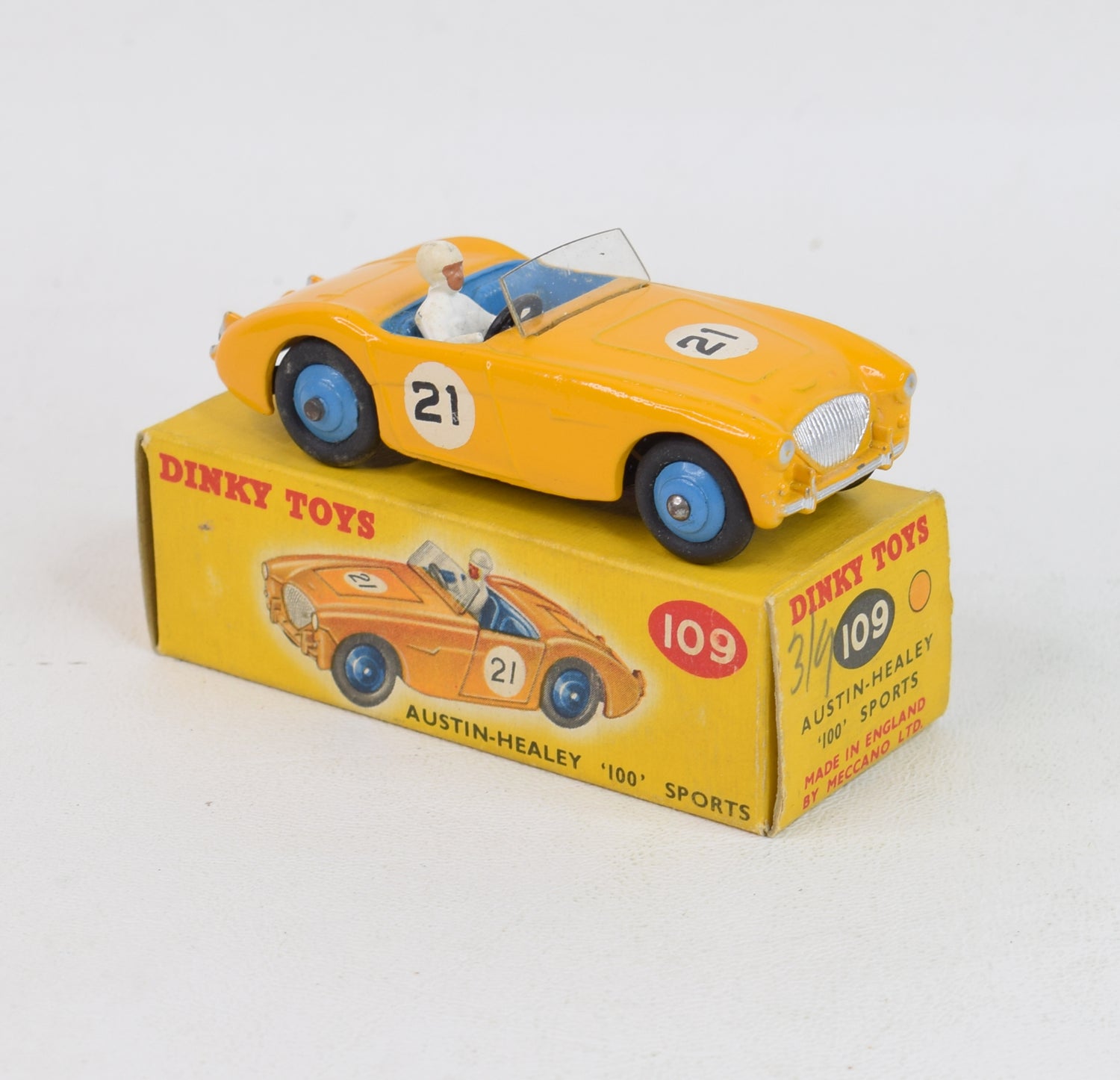 Dinky 109 Austin Healey '100' Sports Virtually Mint/Boxed