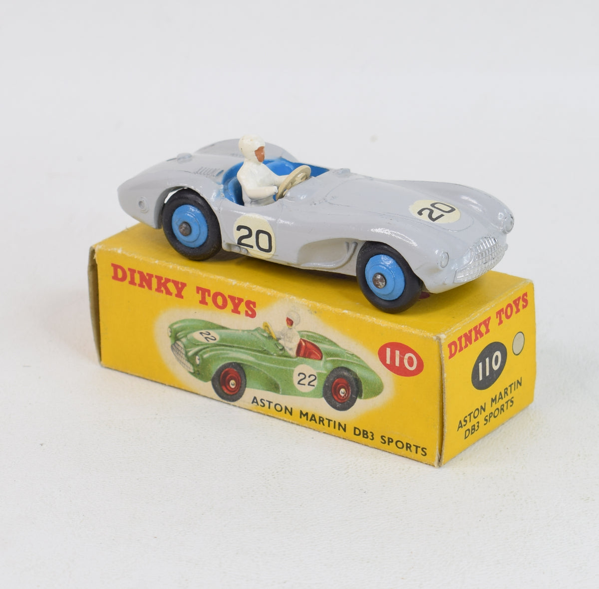 Dinky Toys 110 Aston Martin DB3 Virtually Mint/Boxed