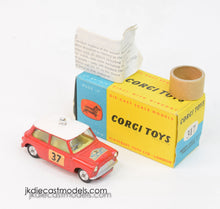 Corgi toys 317 Mini Cooper 'S' Monte Carlo '64 Virtually Mint/Nice box