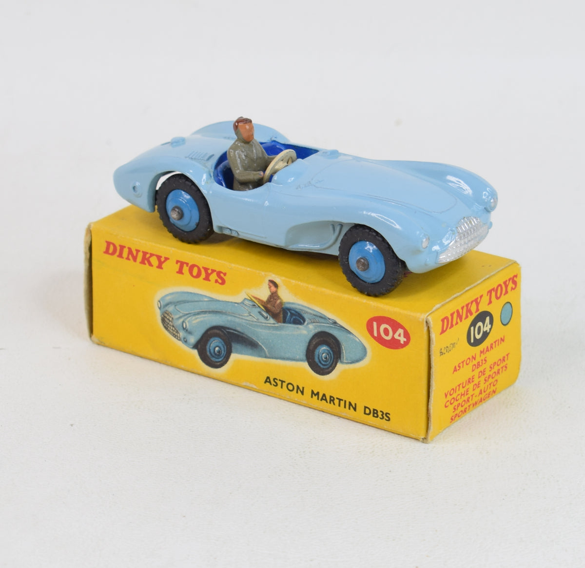 Dinky Toys 104 Aston DB3S Virtually Mint/Boxed