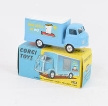Corgi toys 435 Karrier Bantam Dairy Produce Virtually Mint/Boxed (Shaped hubs)