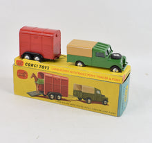 Corgi Toys Gift Set 2 - Land-Rover with Rice's Trailer - Virtually Near Mint/Boxed