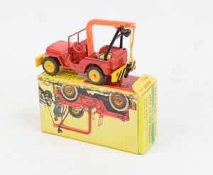 French Dinky 1412 Jeep De Depannage Virtually Mint/Boxed