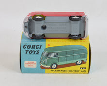 Corgi toys 433 VW Delivery Van Virtually Mint/Boxed