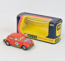 Corgi toys 383 VW 1200 Beetle Virtually Mint/Nice box