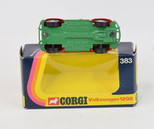 Corgi toys 383 VW 1200 Beetle Virtually Mint/Nice box