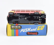 Tri-ang Minic 'Push and Go' Double Deck bus Virtually Mint/Nice box