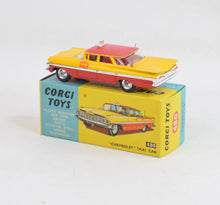 Corgi Toys 480 Chevrolet Taxi Cab Very Near Mint/Nice box