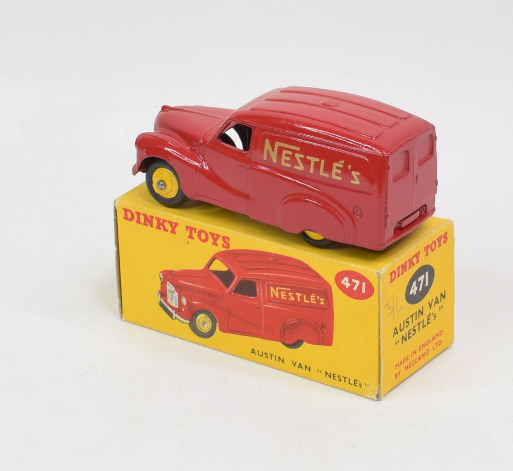 Dinky toys 471 Austin 'Nestle's' Virtually Mint/Boxed JK DIECAST MODELS