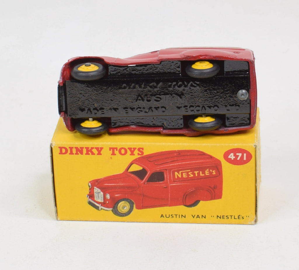 Dinky toys 471 Austin 'Nestle's' Virtually Mint/Boxed JK DIECAST MODELS