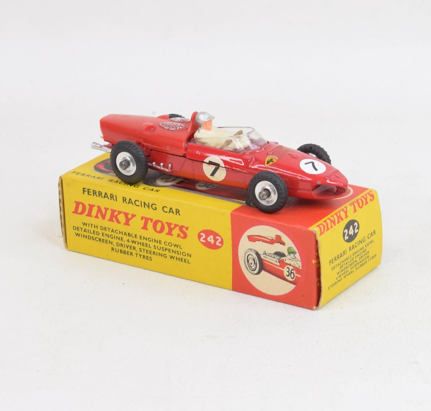 Dinky toys 242 Ferrari Virtually Mint/Boxed