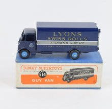 Dinky Toys 514 Guy Van 'Lyons' Virtually Mint/Nice box