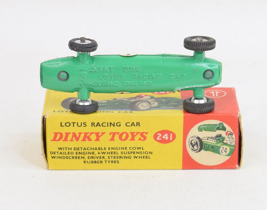 Dinky Toys GB Réf 241 Lotus Climax 2,5L F1 1963 – Vert, Avec Pilote, Quasi Neuf, Miniature Collection