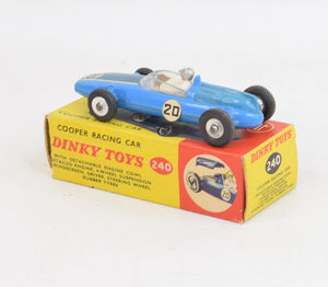 Dinky toys 240 Cooper Racing car Virtually Mint/Boxed