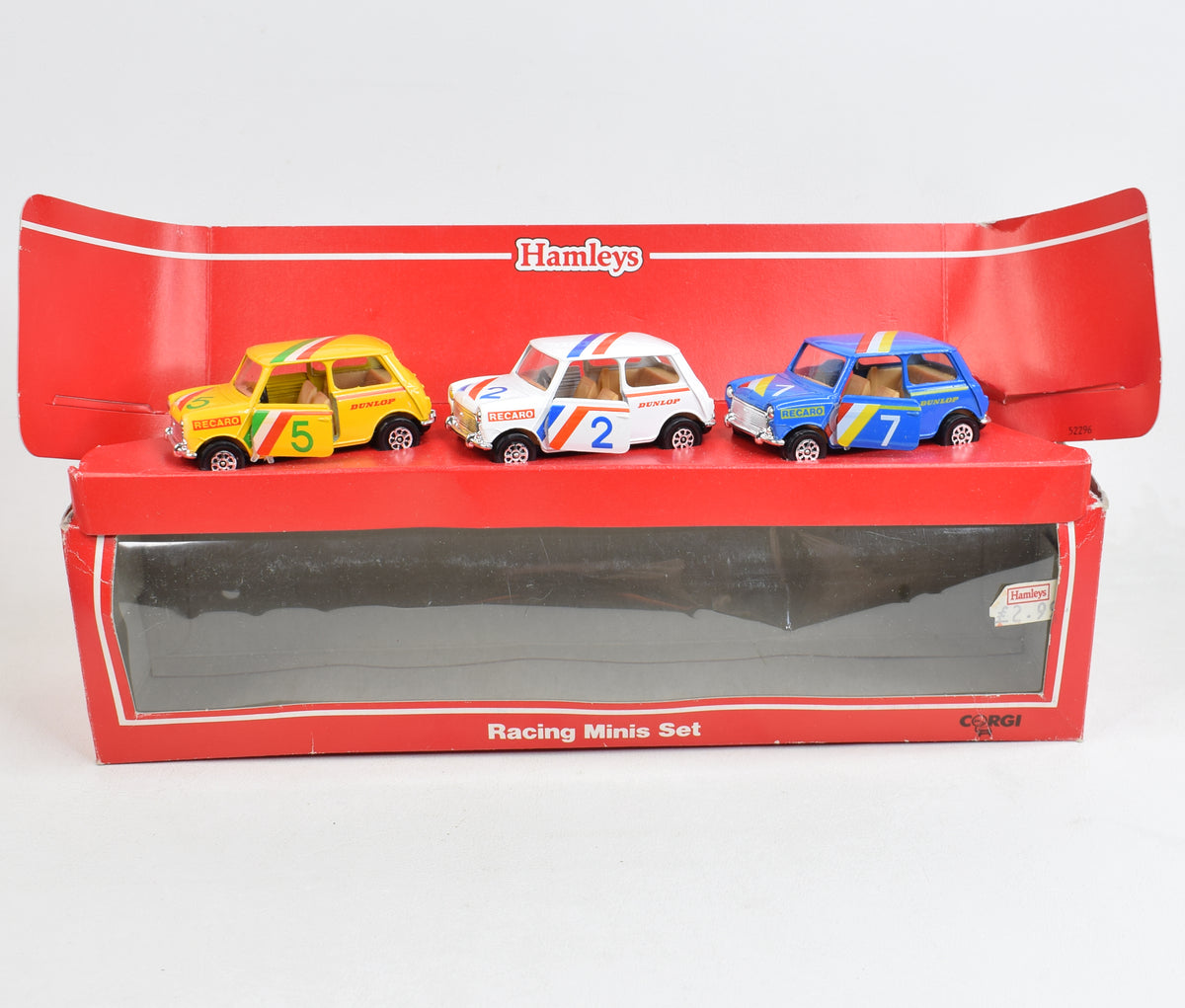 Corgi toys 'HAMLEYS' Racing Mini Gift set Mint/Boxed