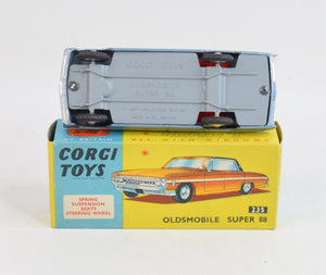 Corgi toys 235 Oldsmoblie Virtually Mint/Lovely box