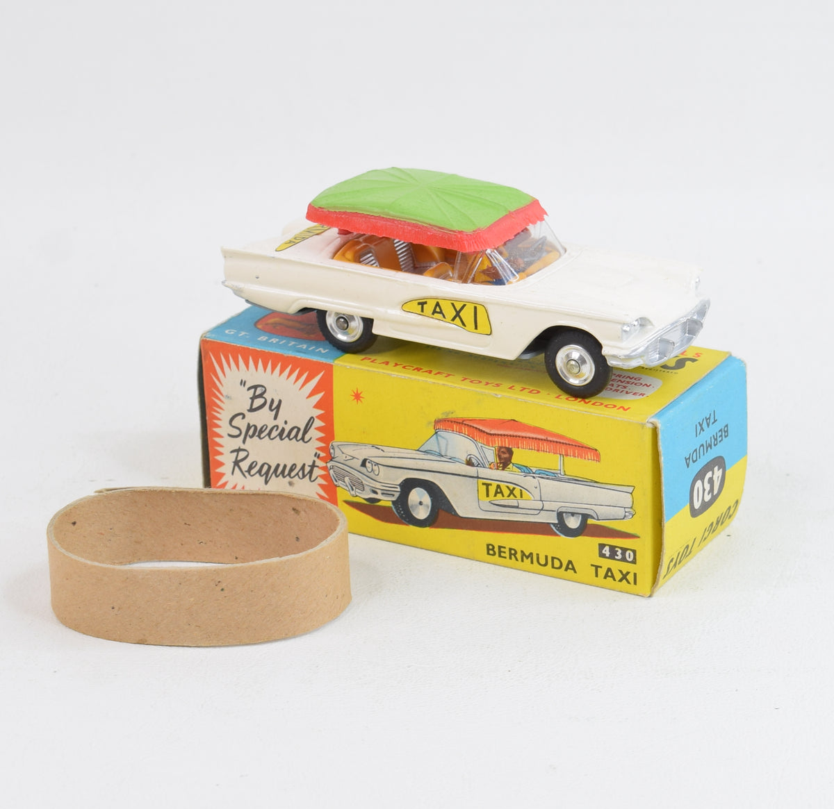 Corgi Toys 430 Bermuda Taxi Virtually Mint/Lovely box