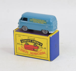 Matchbox Lesney 34 VW RW/B2 box Virtually Mint/Nice box