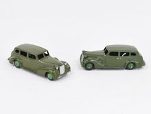 2 x Dinky Toys 39A Packard Virtually Mint