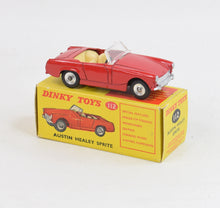 Dinky Toys 112 Austin Healy Sprite Very Near Mint/Nice box