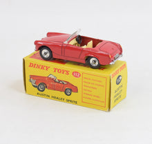 Dinky Toys 112 Austin Healy Sprite Very Near Mint/Nice box