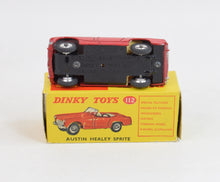 Dinky Toys 112 Austin Healy Sprite Very Near Mint/Nice box