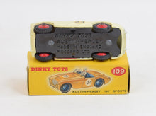 Dinky 109 Austin Healey '100' Sports Virtually Mint/Nice box
