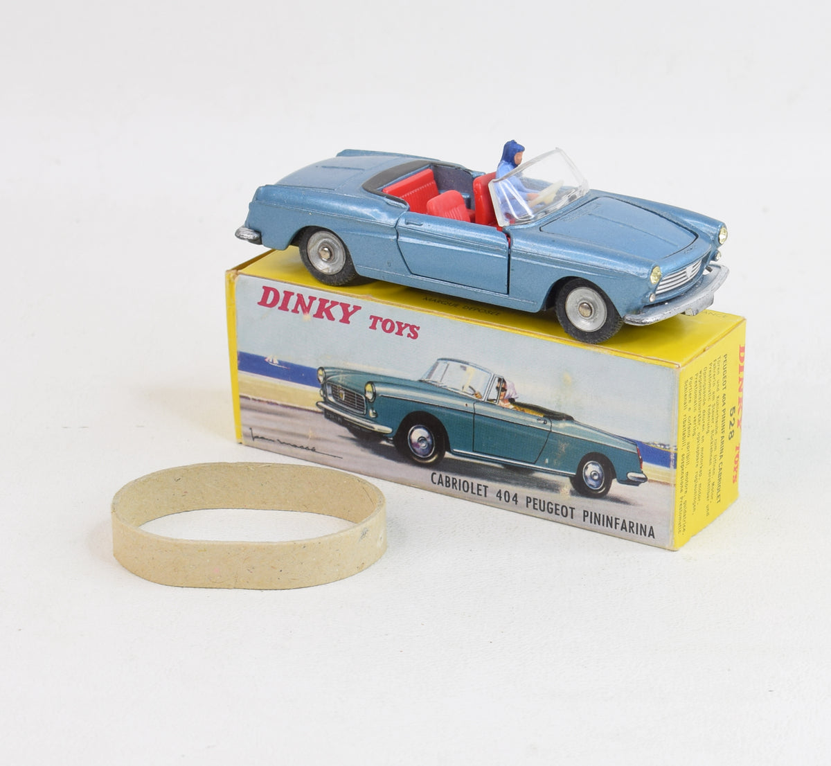 Dinky 528 Cabriolet 404 Peugeot Pininfarina Virtually Mint/Nice box