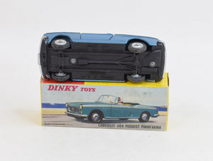 Dinky 528 Cabriolet 404 Peugeot Pininfarina Virtually Mint/Nice box