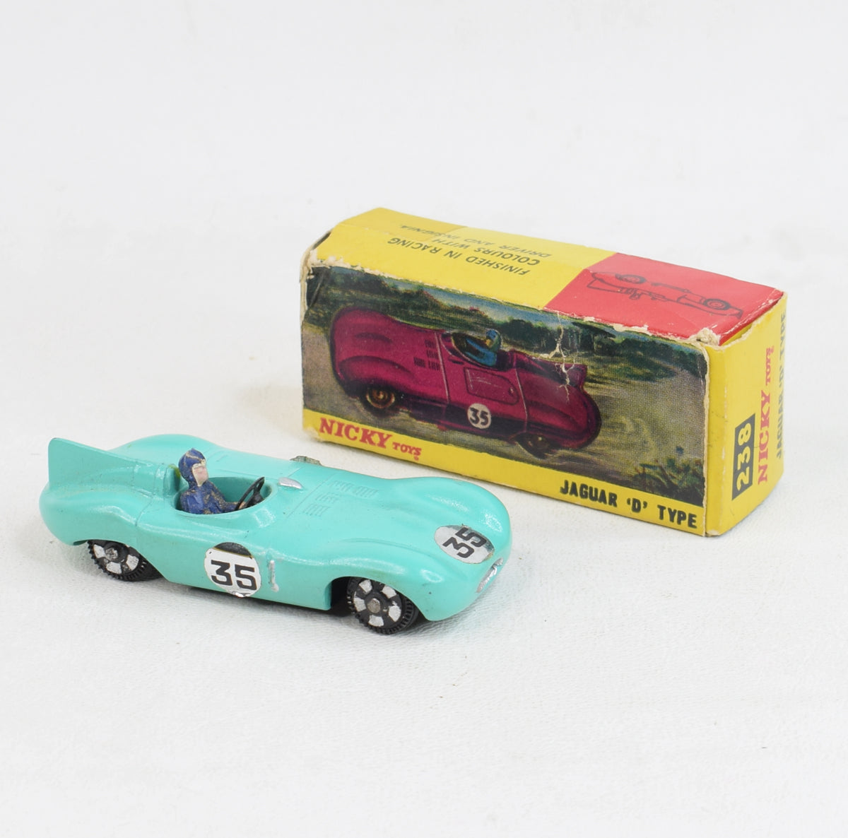Nicky Toys 238 Jaguar D type Very Near Mint/Boxed