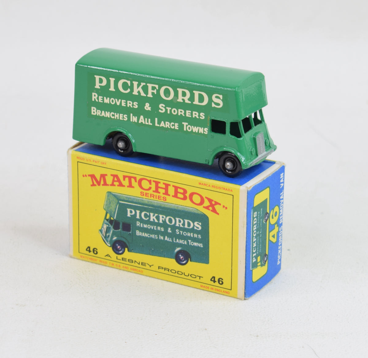 Matchbox Lesney 46 Pickfords Virtually Mint/Nice box