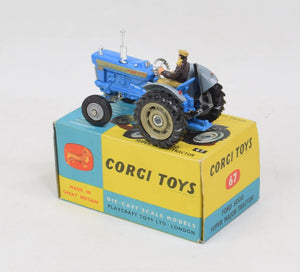 Corgi Toys 67 Fordson 5000 Super 'Power Major' Tractor Virtually Mint/Nice box ''BDP Collection''