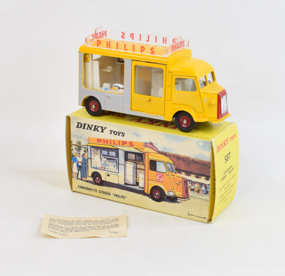 Dinky toys 587 'Philips' Citroen Virtually Mint/Boxed