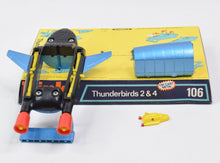 Dinky toy 106 Thunderbird 2 + 4 Virtually Mint/Boxed ''The Winchester Collection''