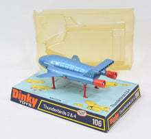 Dinky toy 106 Thunderbird 2 + 4 Virtually Mint/Boxed ''The Winchester Collection''