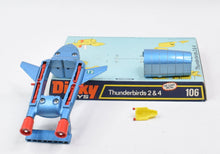 Dinky toy 106 Thunderbird 2 + 4 Virtually Mint/Boxed ''The Winchester Collection''