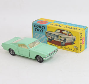 Corgi toys 320 Mustang Virtually Mint/Boxed