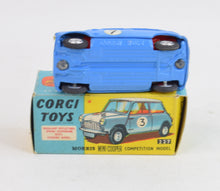 Corgi toys 227 Mini-Cooper Competition Virtually Mint/Nice box