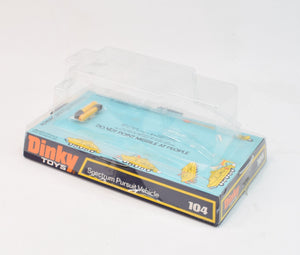 Dinky Toys 104 S.P.V Virtually Mint/Lovely box (1971 plinth) 'Llanellen' Collection