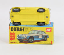 Corgi Toys 345 MGC Virtually Mint/Nice box